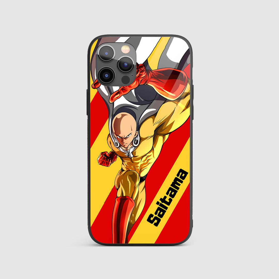 Saitama Action Silicone Armored Phone Case