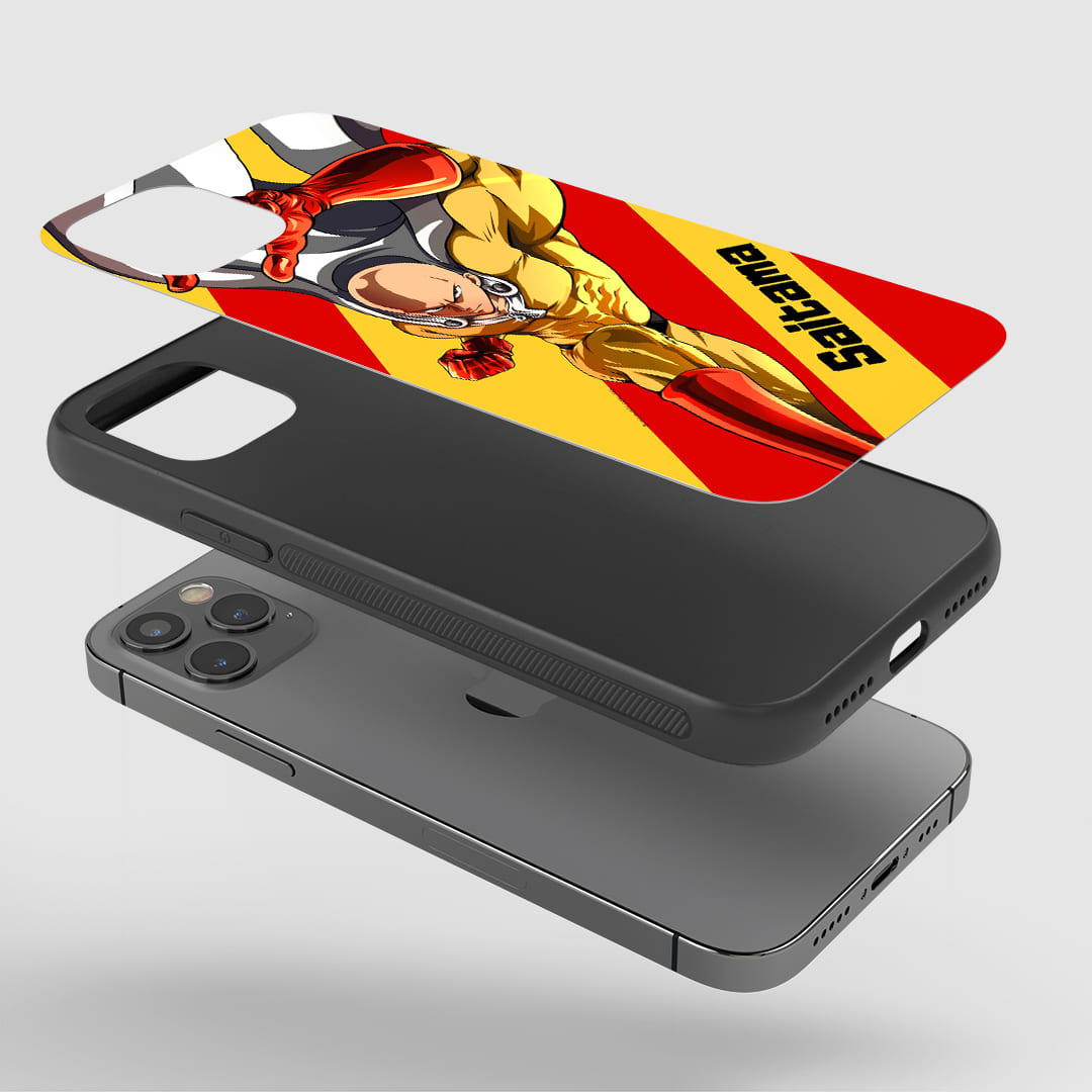 Saitama Action Silicone Armored Phone Case