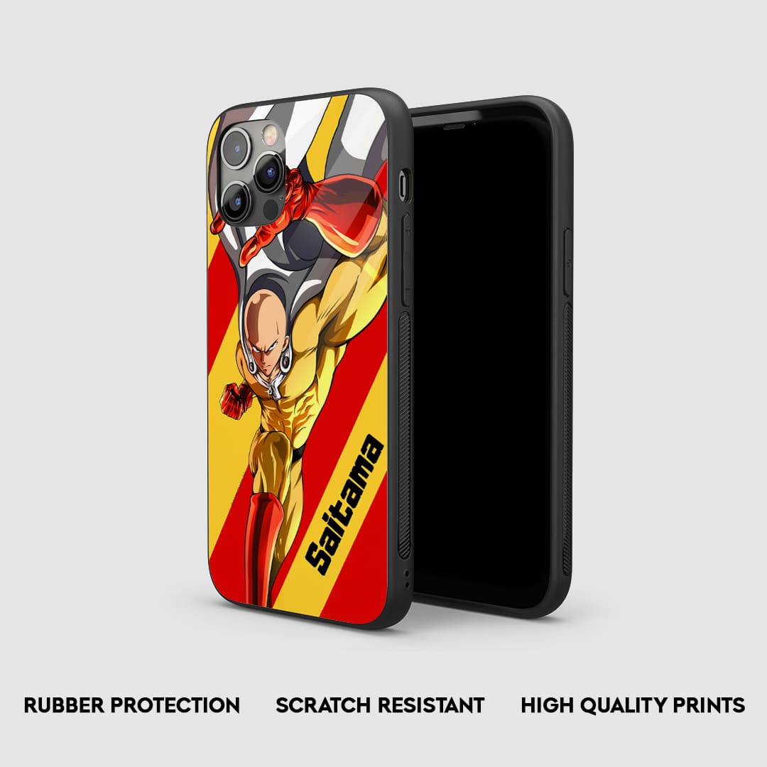 Saitama Action Silicone Armored Phone Case