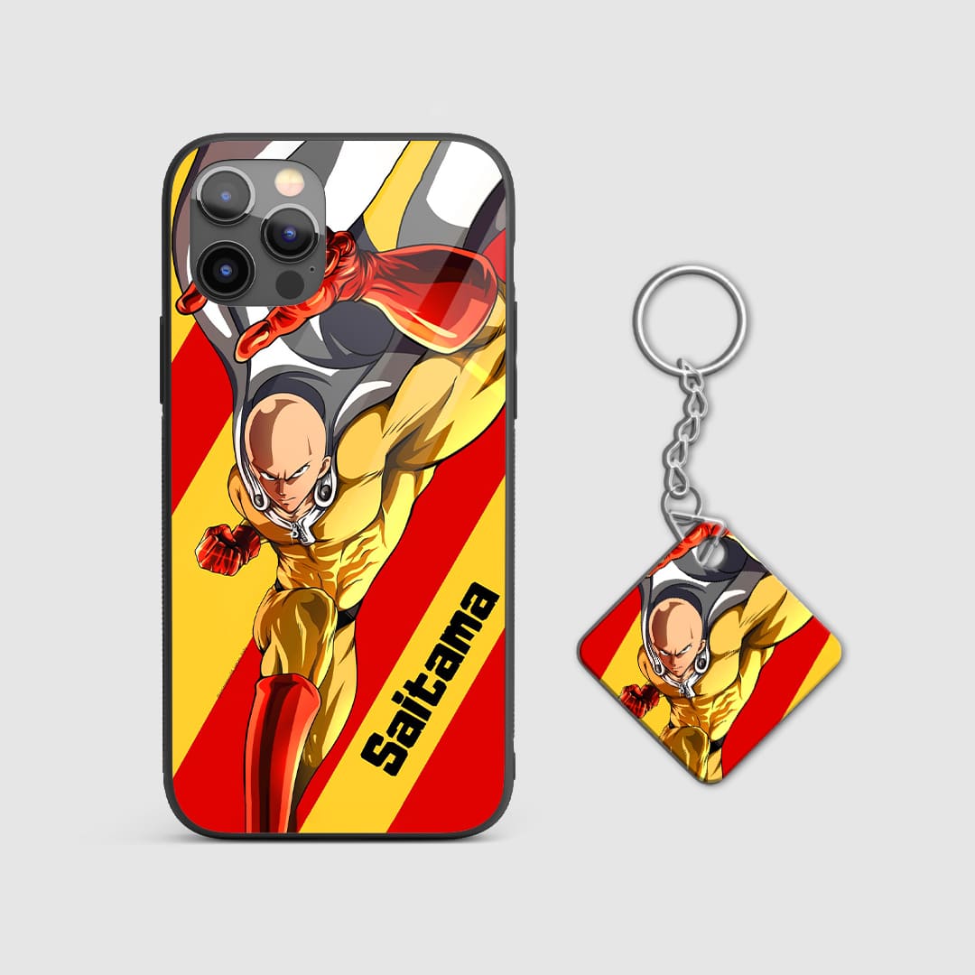 Saitama Action Silicone Armored Phone Case