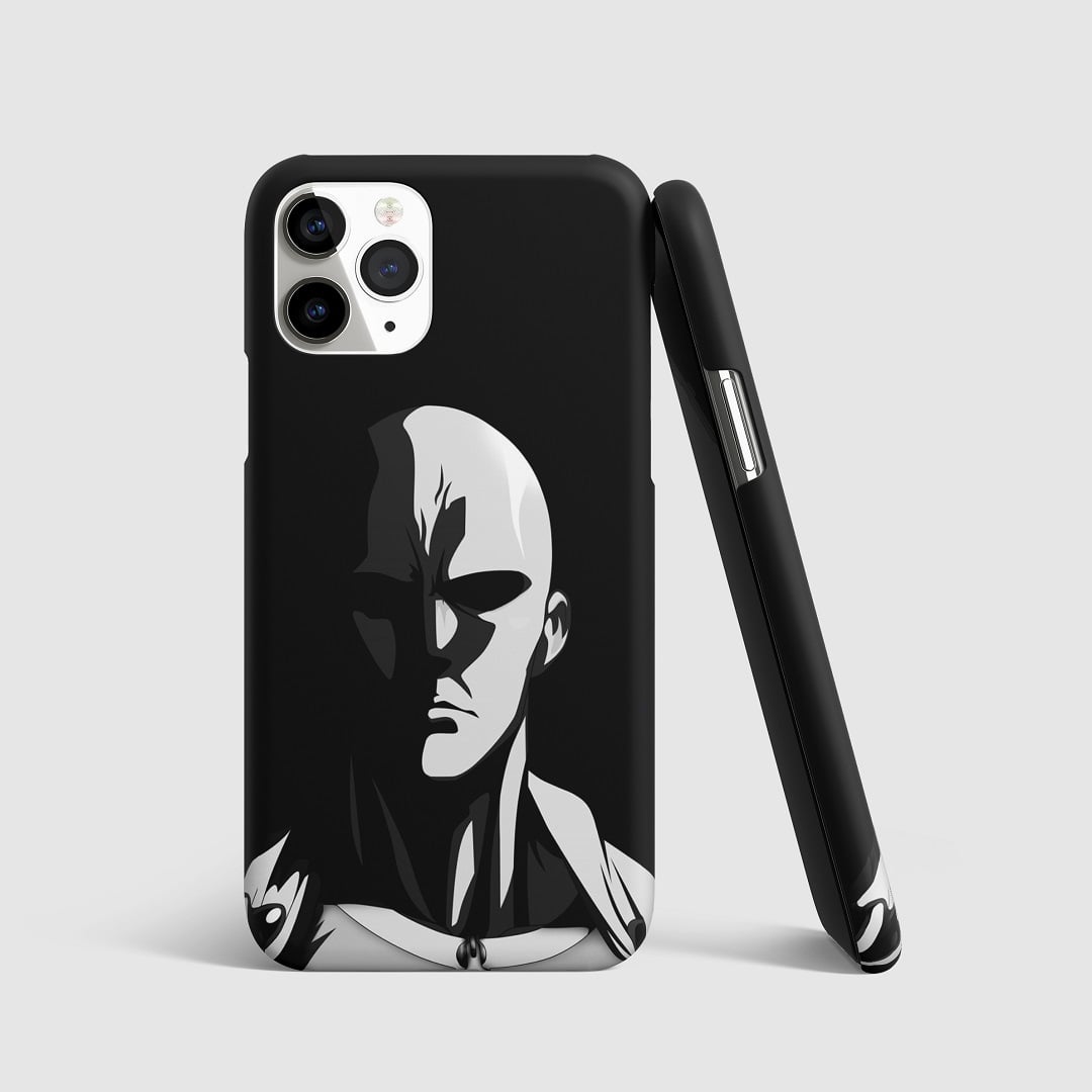 Saitama Black and White Phone Cover