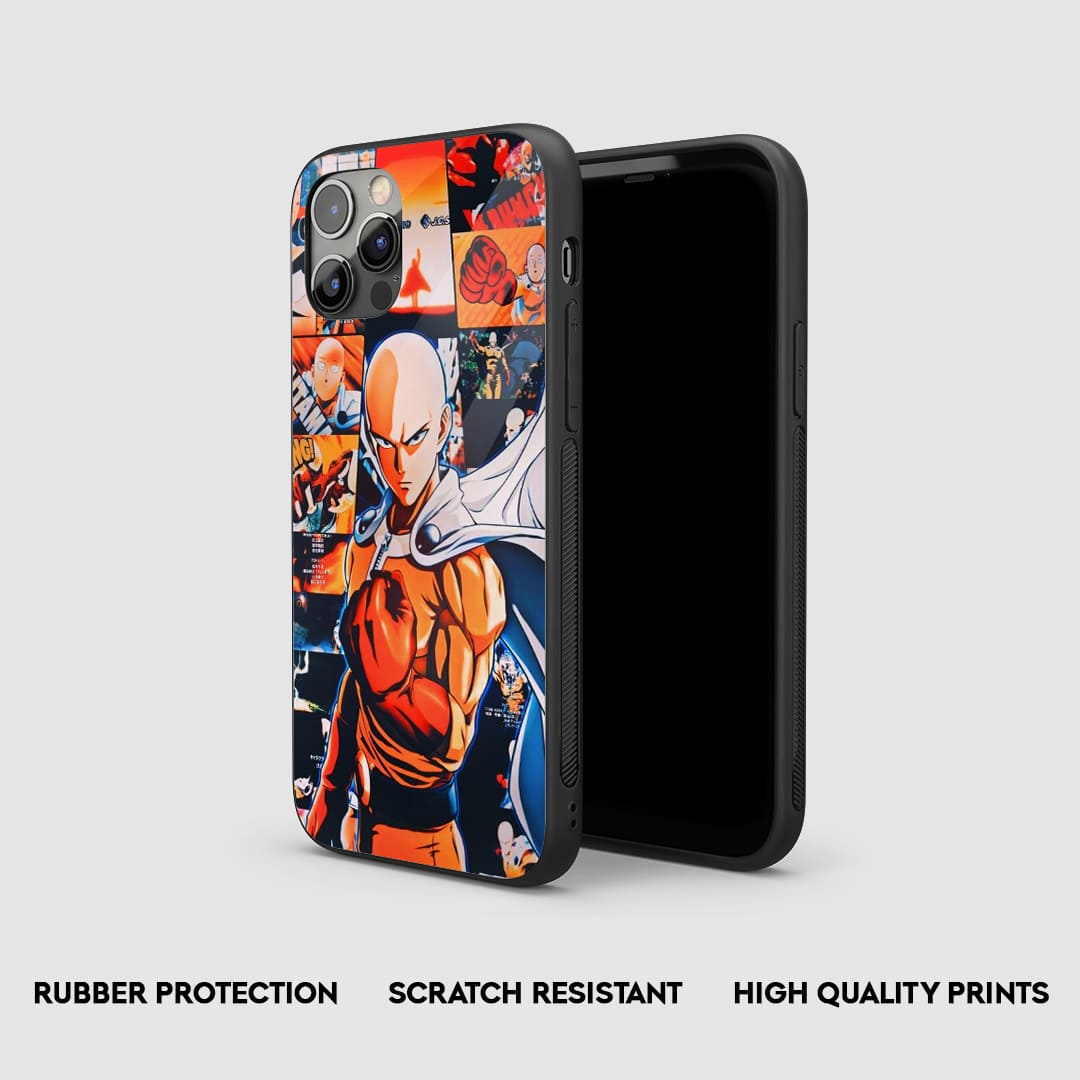 Saitama Collage Silicone Armored Phone Case