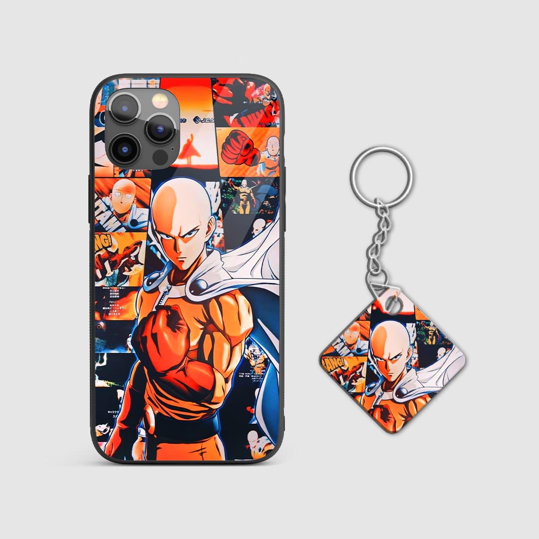 Saitama Collage Silicone Armored Phone Case