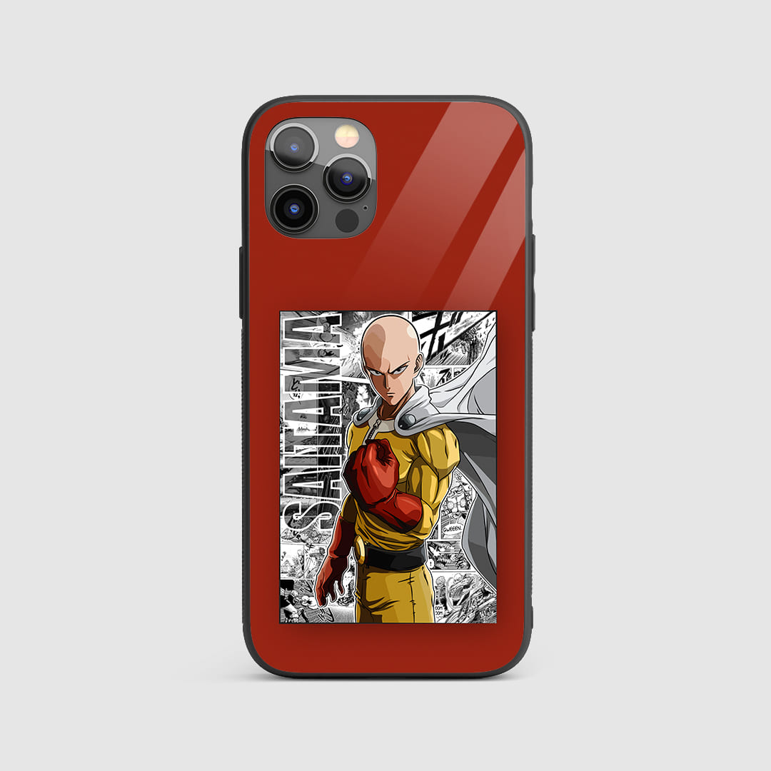 Saitama Silicone Armored Phone Case