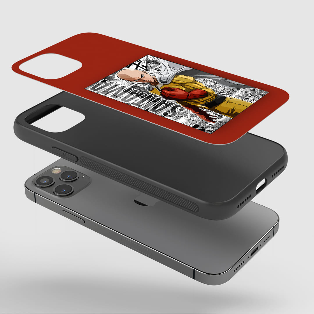 Saitama Silicone Armored Phone Case