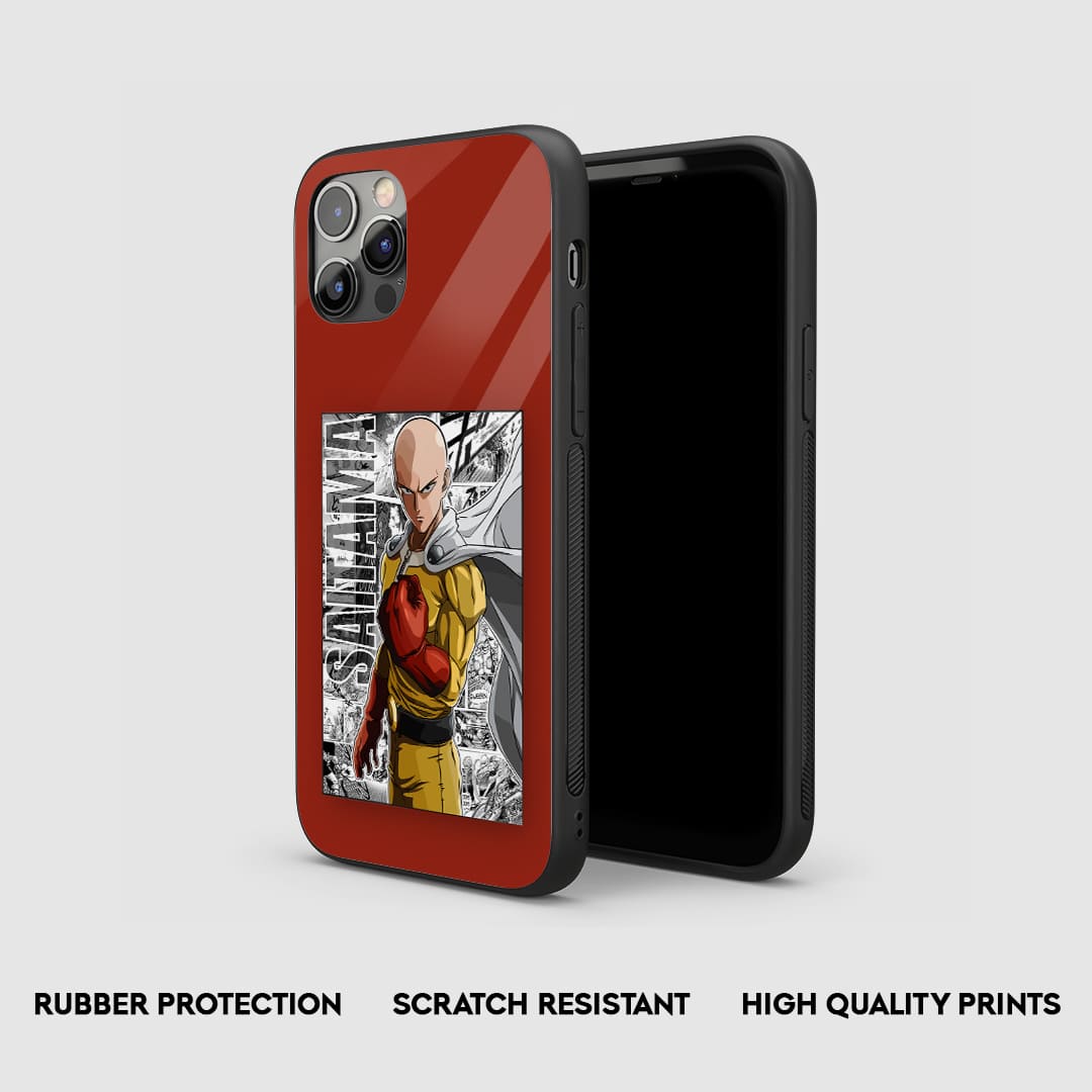 Saitama Silicone Armored Phone Case