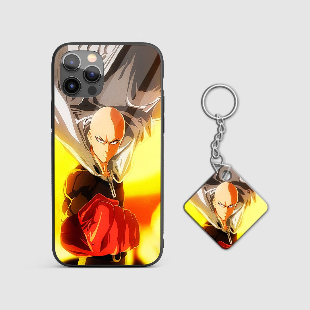 Saitama Graphic Silicone Armored Phone Case