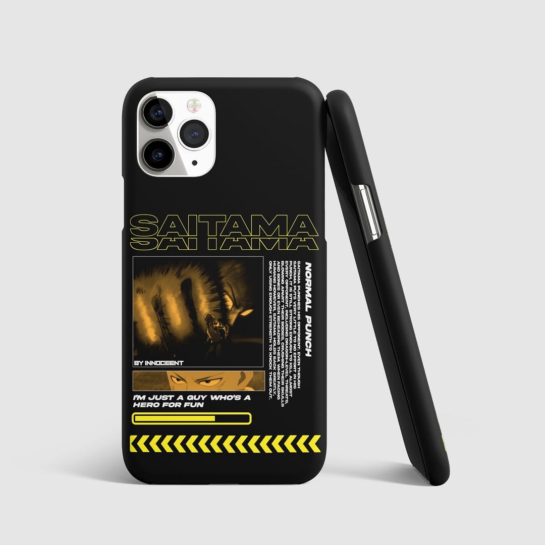 Saitama Normal Punch Phone Cover