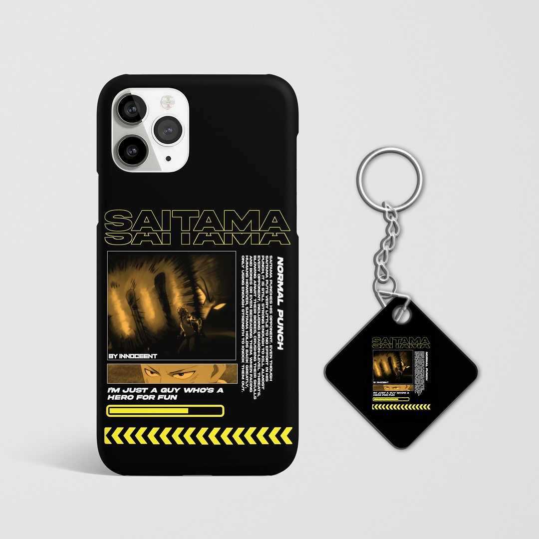 Saitama Normal Punch Phone Cover