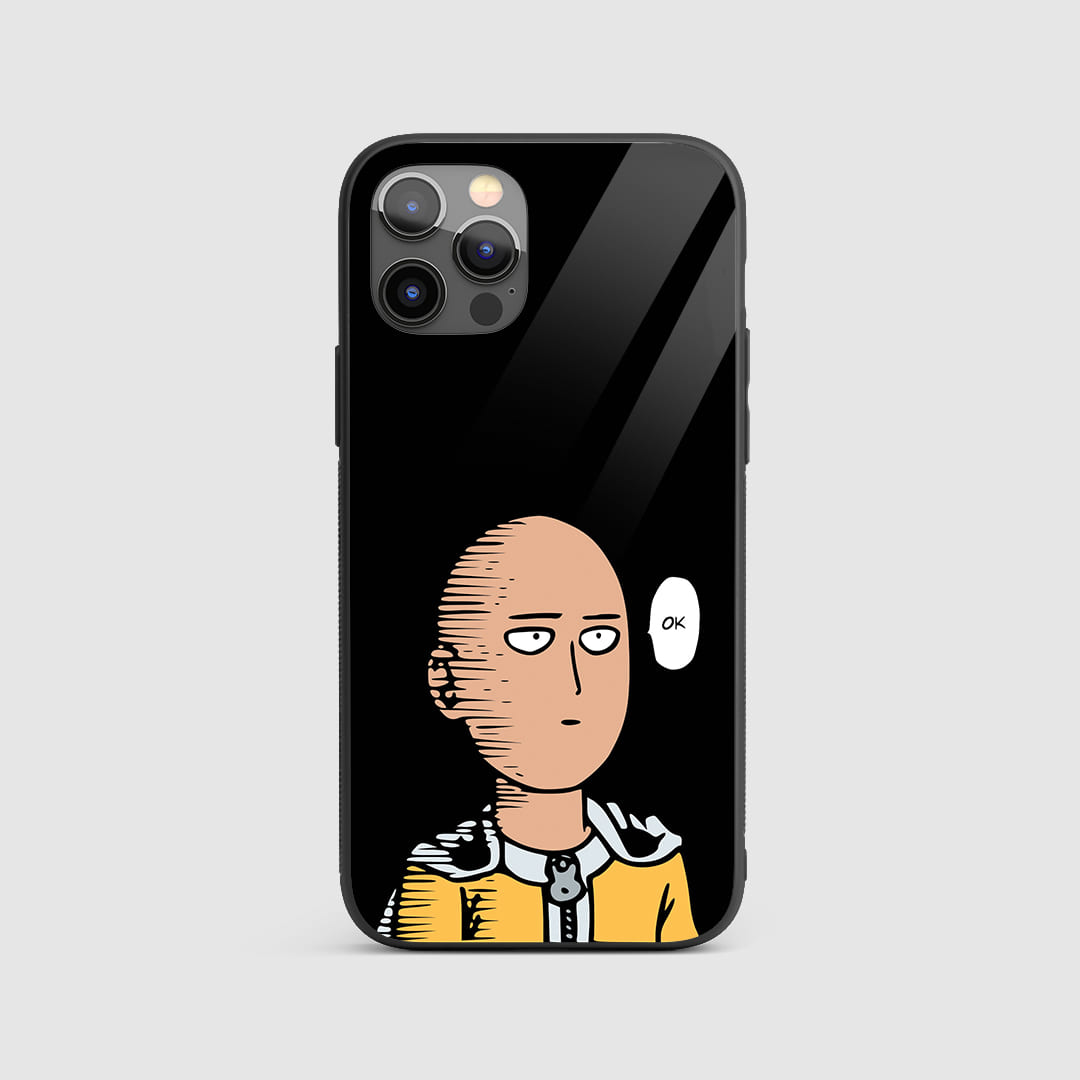 Saitama Ok Expression Silicone Armored Phone Case