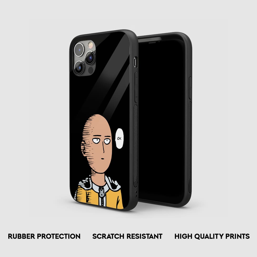 Saitama Ok Expression Silicone Armored Phone Case