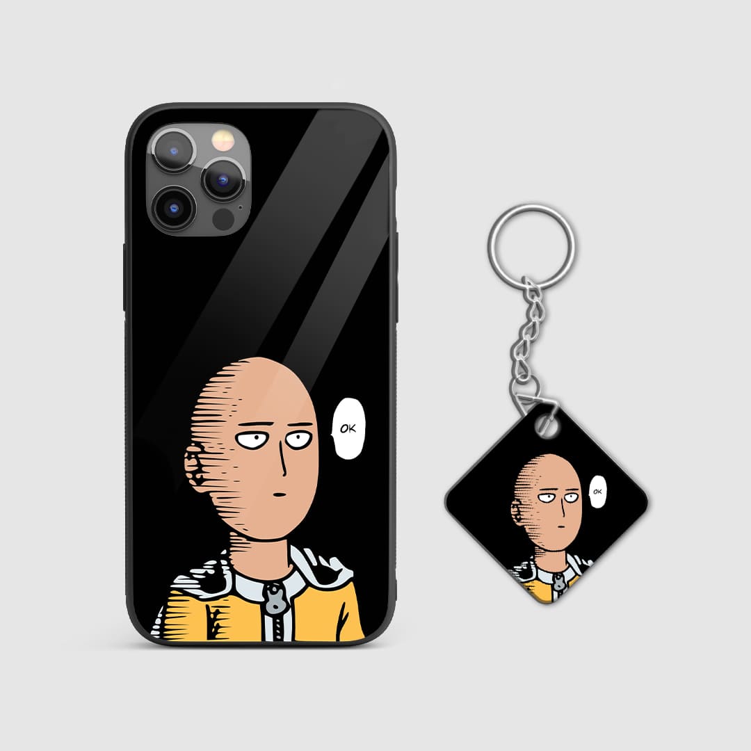 Saitama Ok Expression Silicone Armored Phone Case