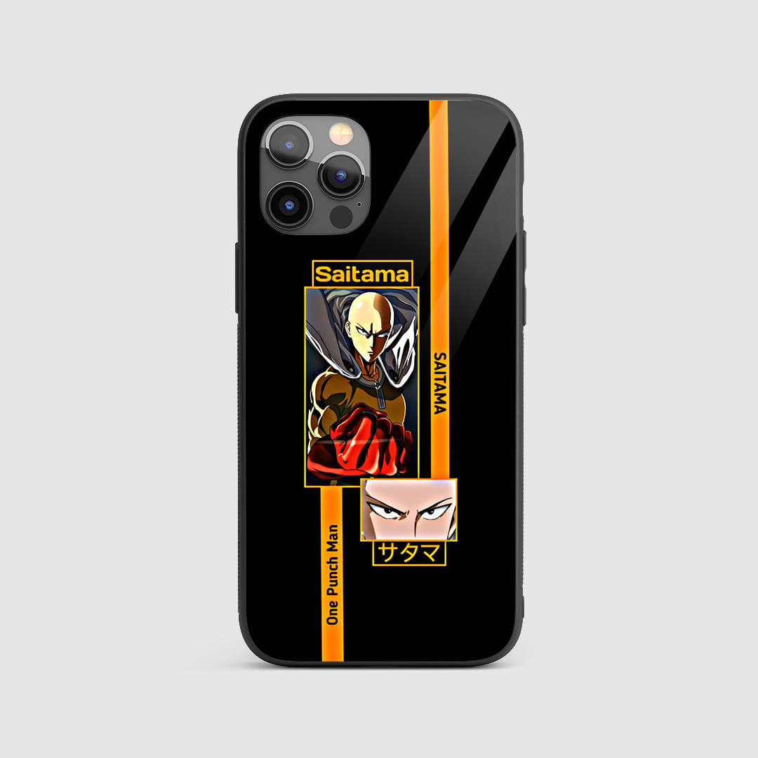 Saitama One Punch Man Silicone Armored Phone Case