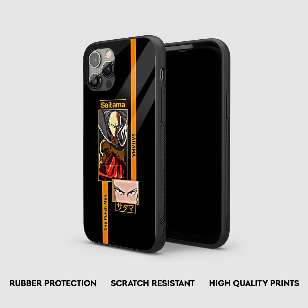 Saitama One Punch Man Silicone Armored Phone Case