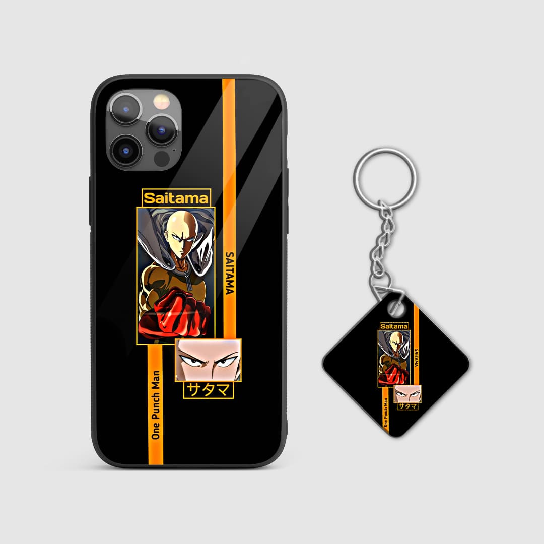 Saitama One Punch Man Silicone Armored Phone Case