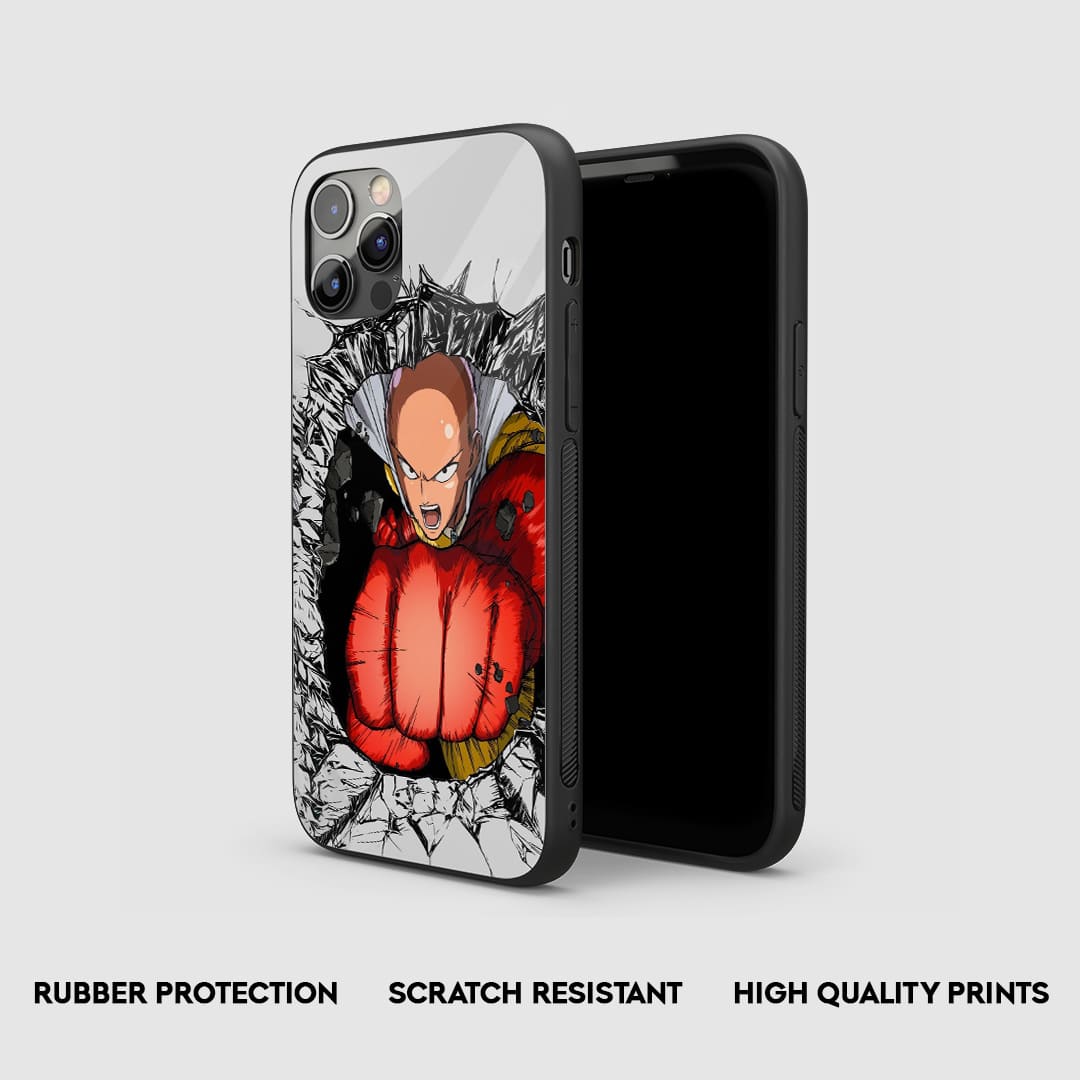 Saitama Punch Silicone Armored Phone Case