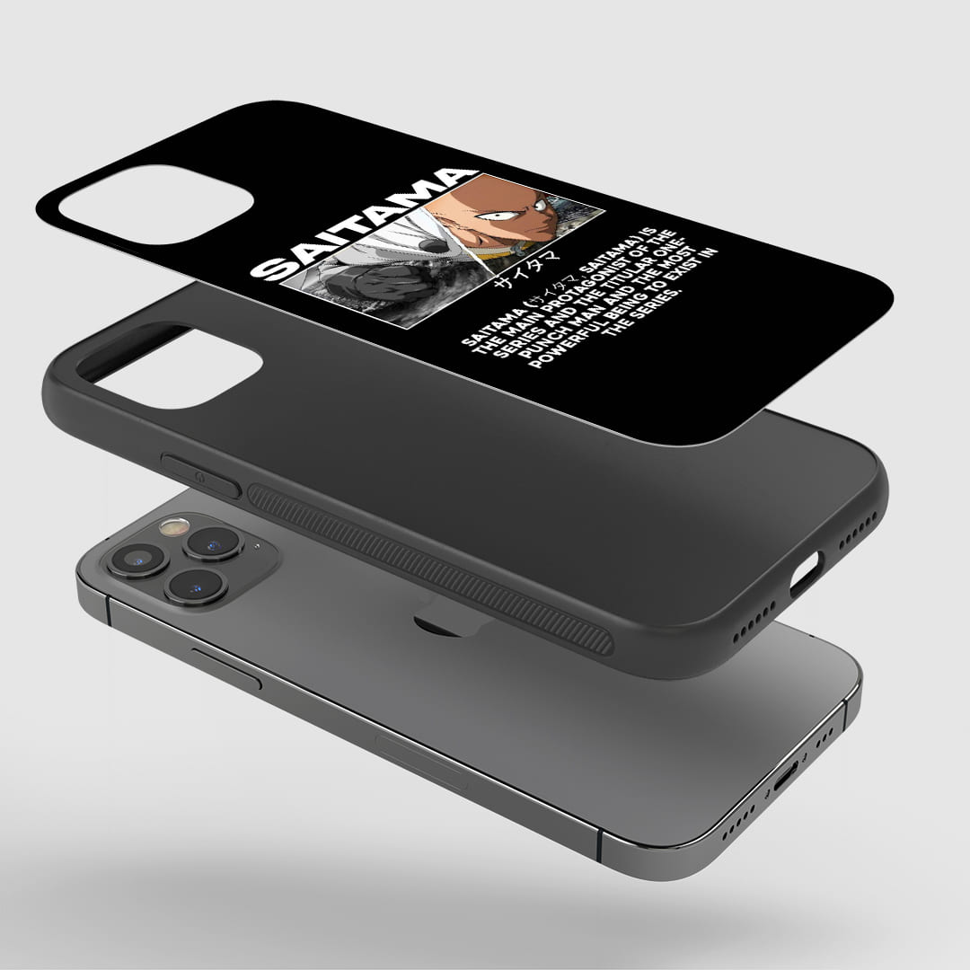 Saitama Synopsis Silicone Armored Phone Case