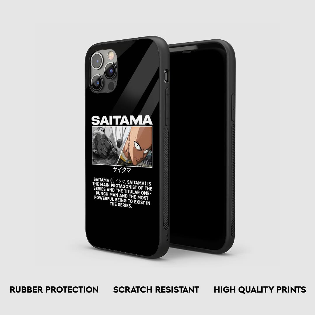 Saitama Synopsis Silicone Armored Phone Case