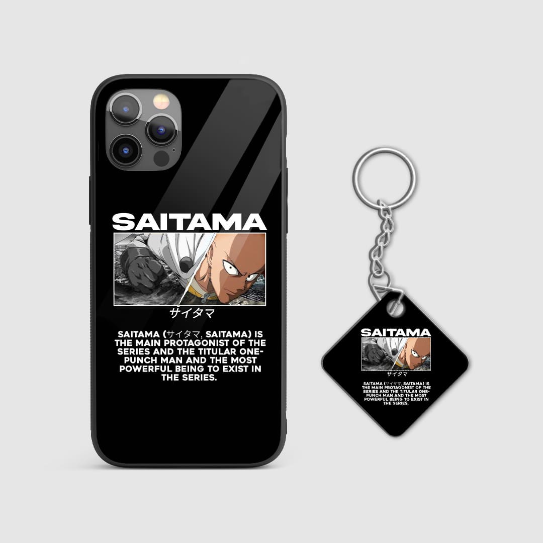 Saitama Synopsis Silicone Armored Phone Case