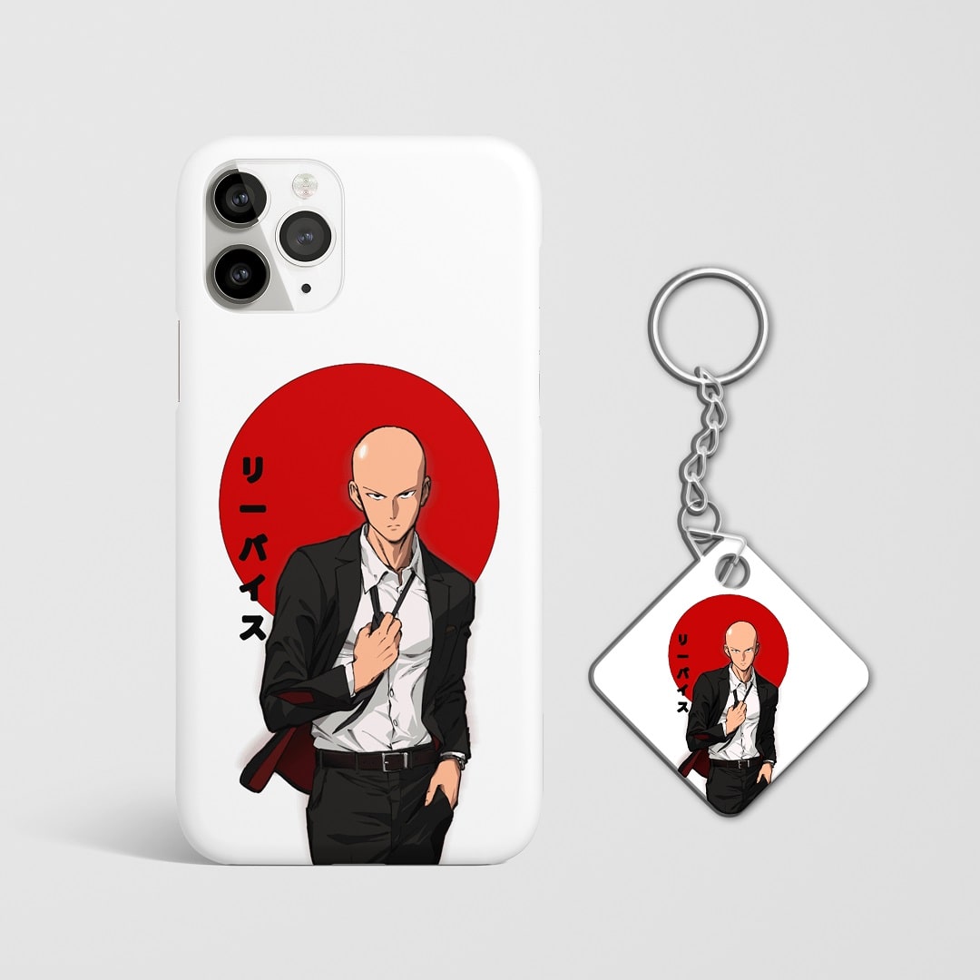 Saitama White and Red Phone Cover