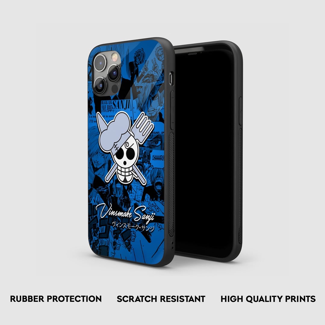 Sanji Symbol Silicone Armored Phone Case