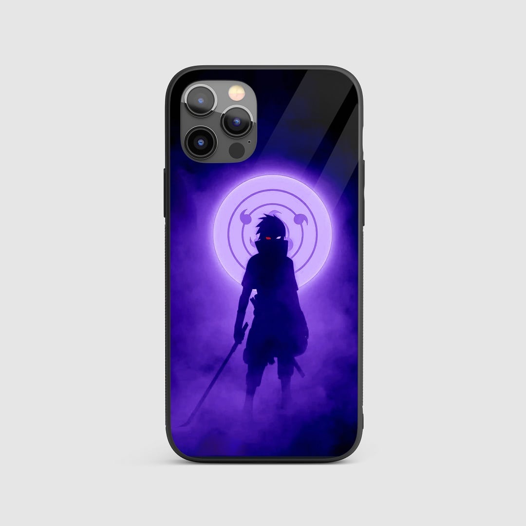 Sasuke Smoke Silicone Armored Phone Case