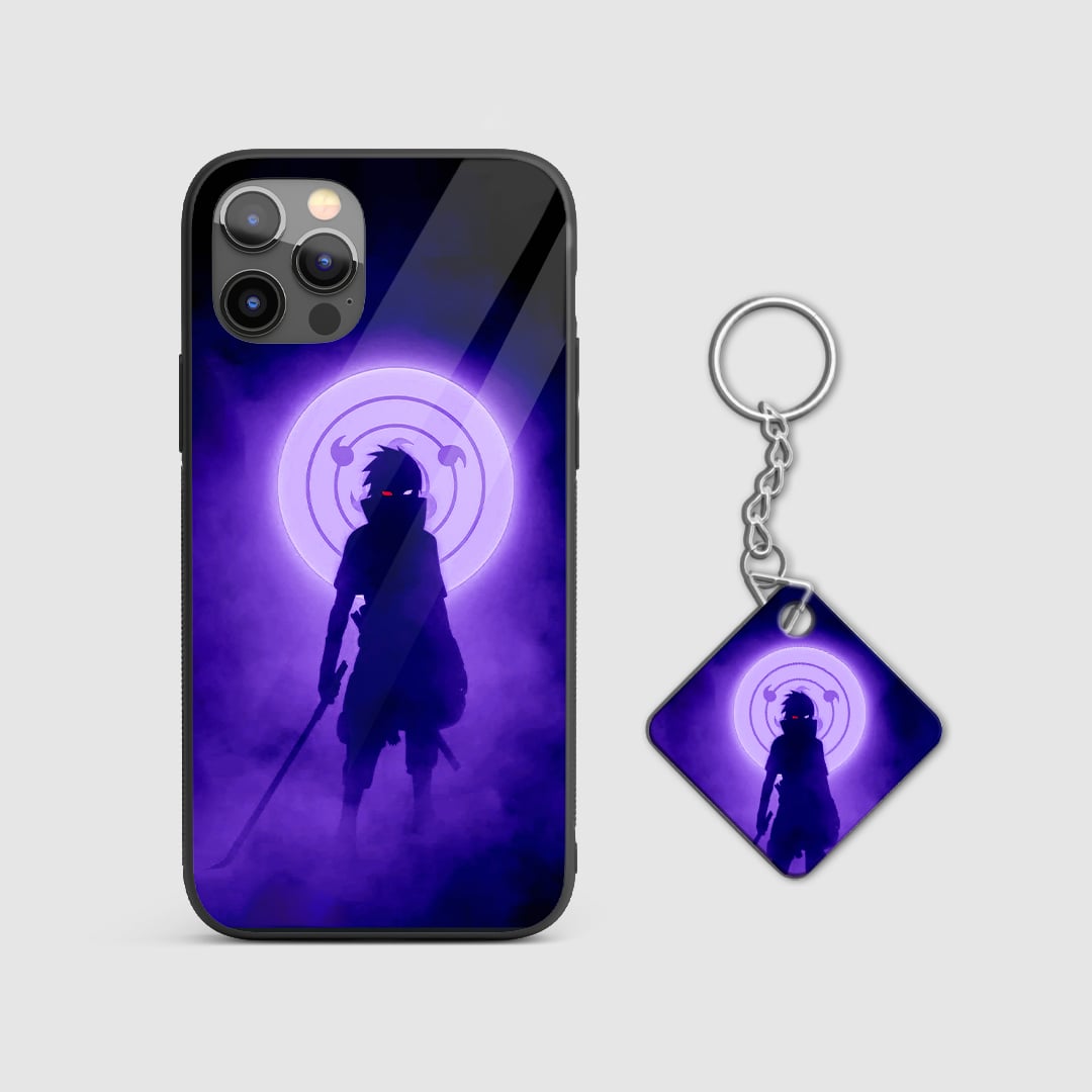 Sasuke Smoke Silicone Armored Phone Case