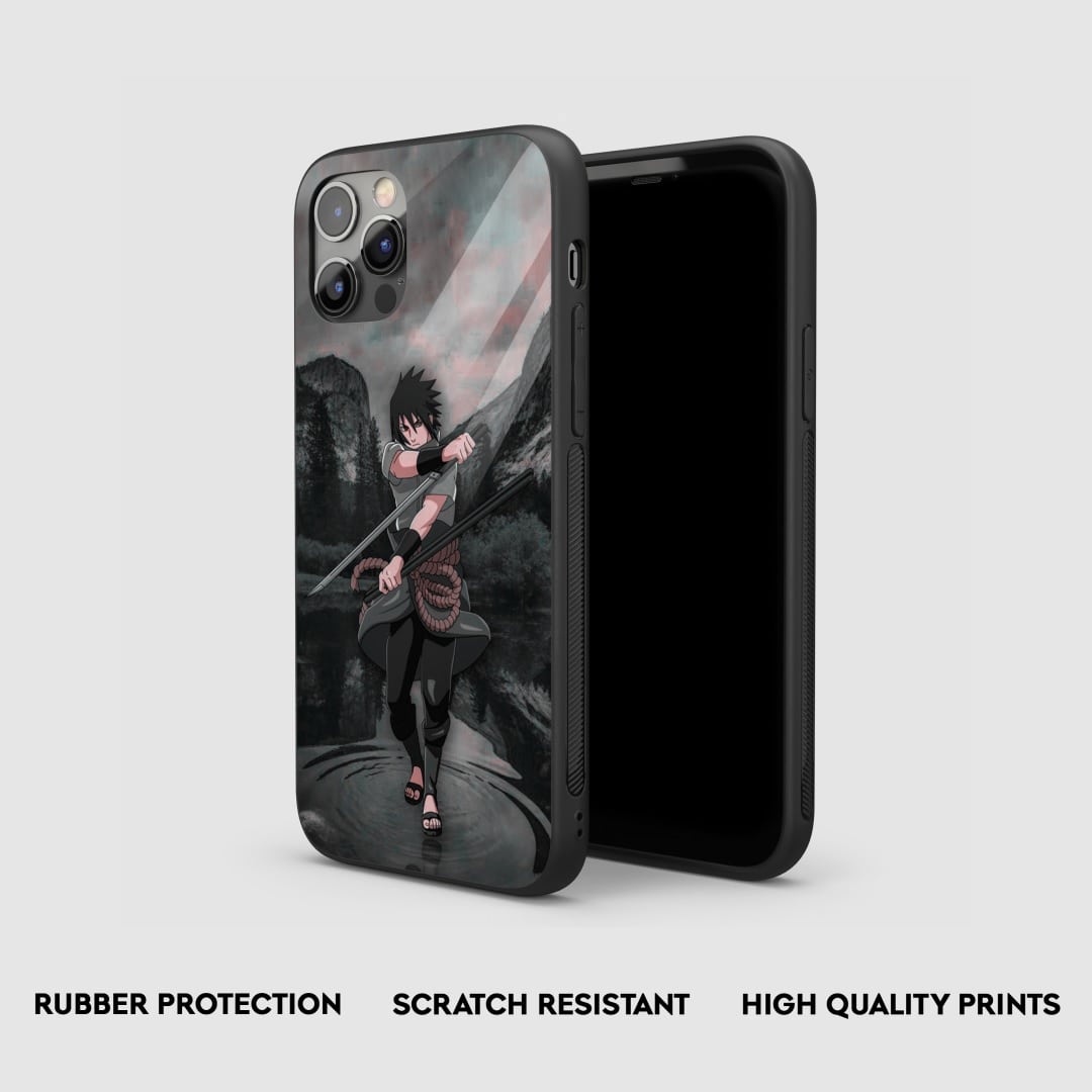 Sasuke Jutsu Silicone Armored Phone Case