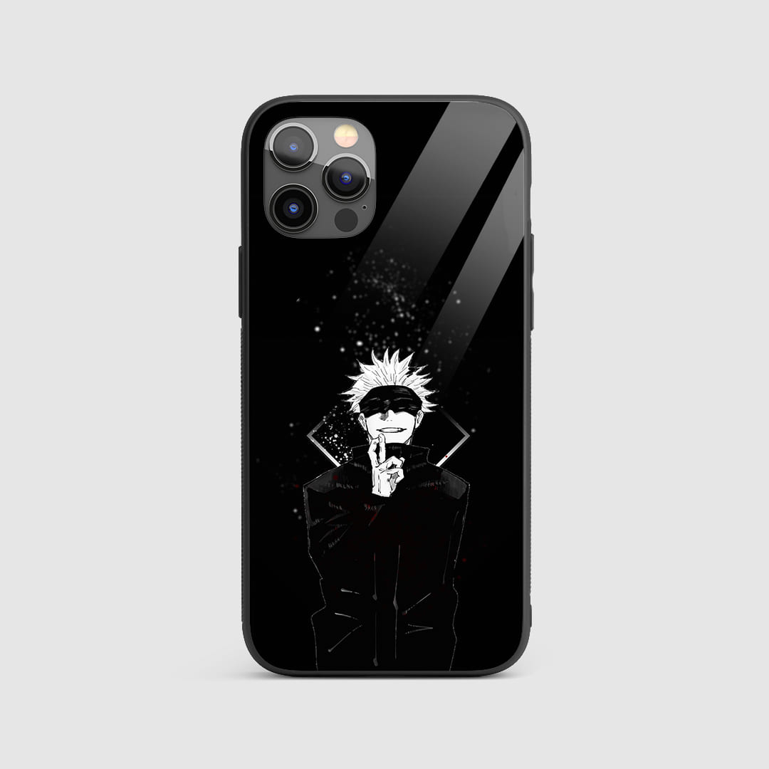 Satoru Black Silicone Armored Phone Case