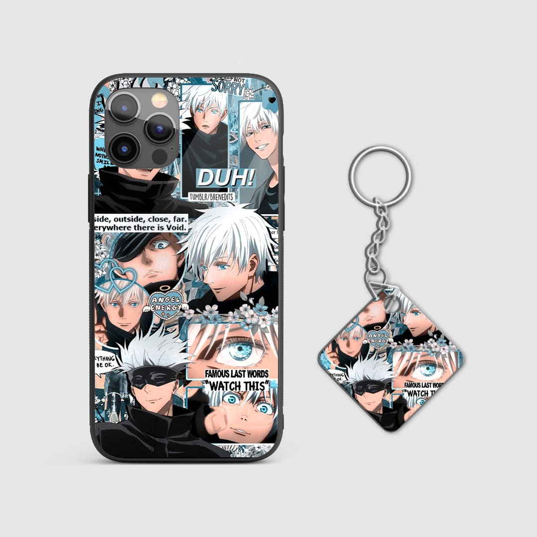 Satoru Collage Silicone Armored Phone Case