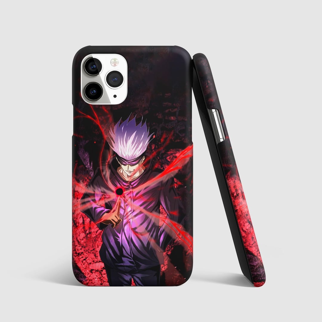 Satoru Gojo Cursed Technique Red Phone Cover