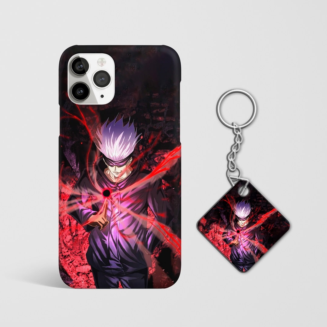 Satoru Gojo Cursed Technique Red Phone Cover