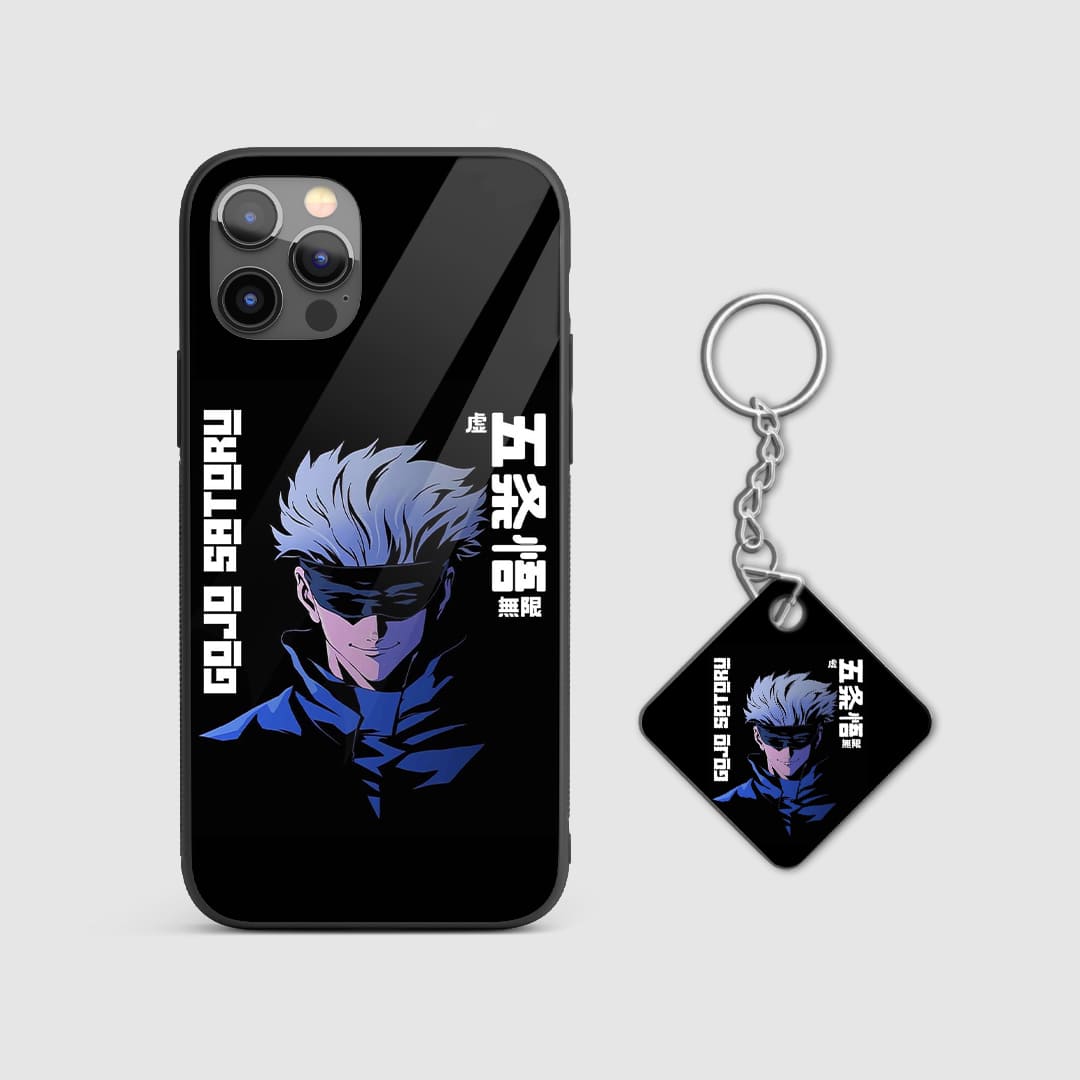 Satoru Gojo Dark Silicone Armored Phone Case