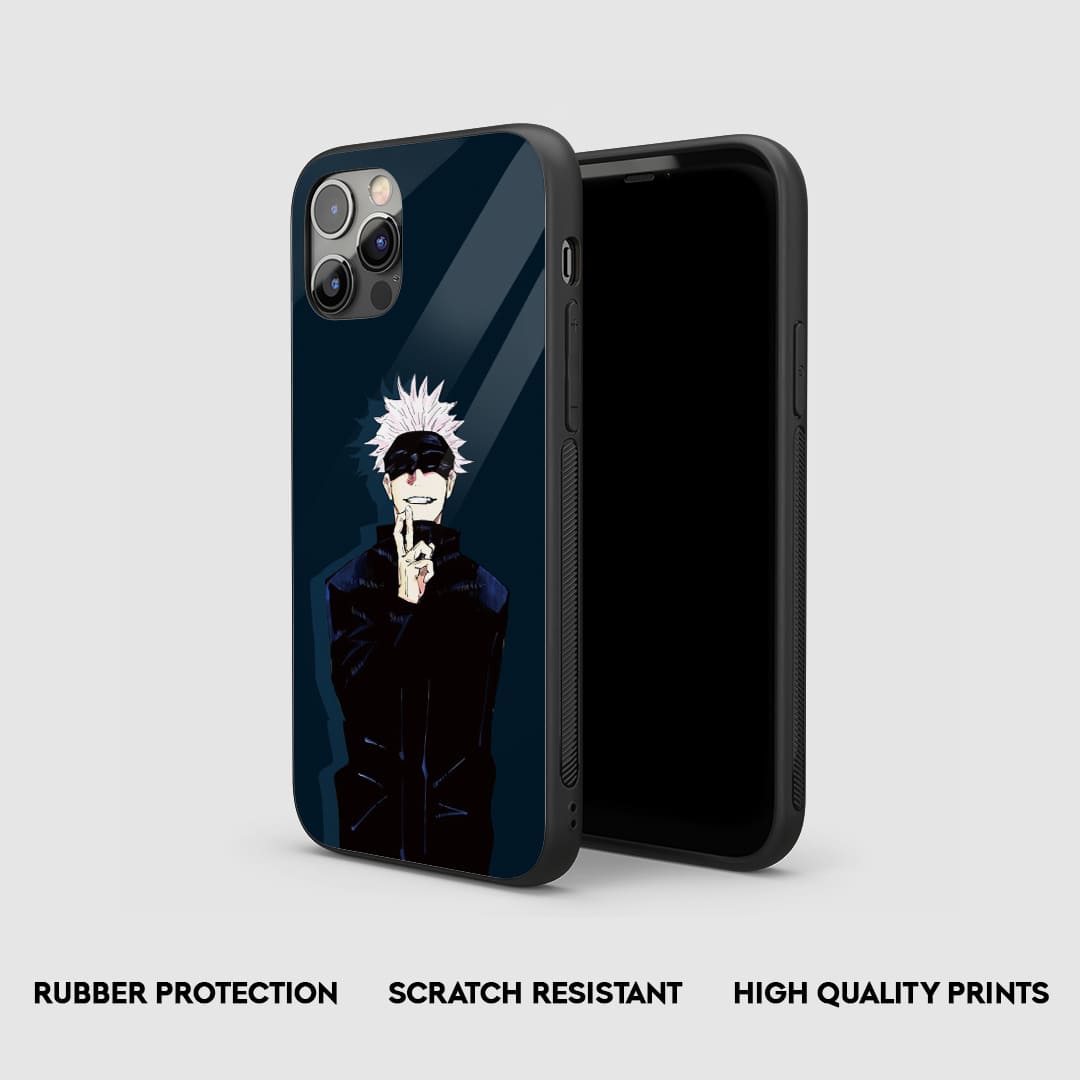 Satoru Gojo Silicone Armored  Phone Case