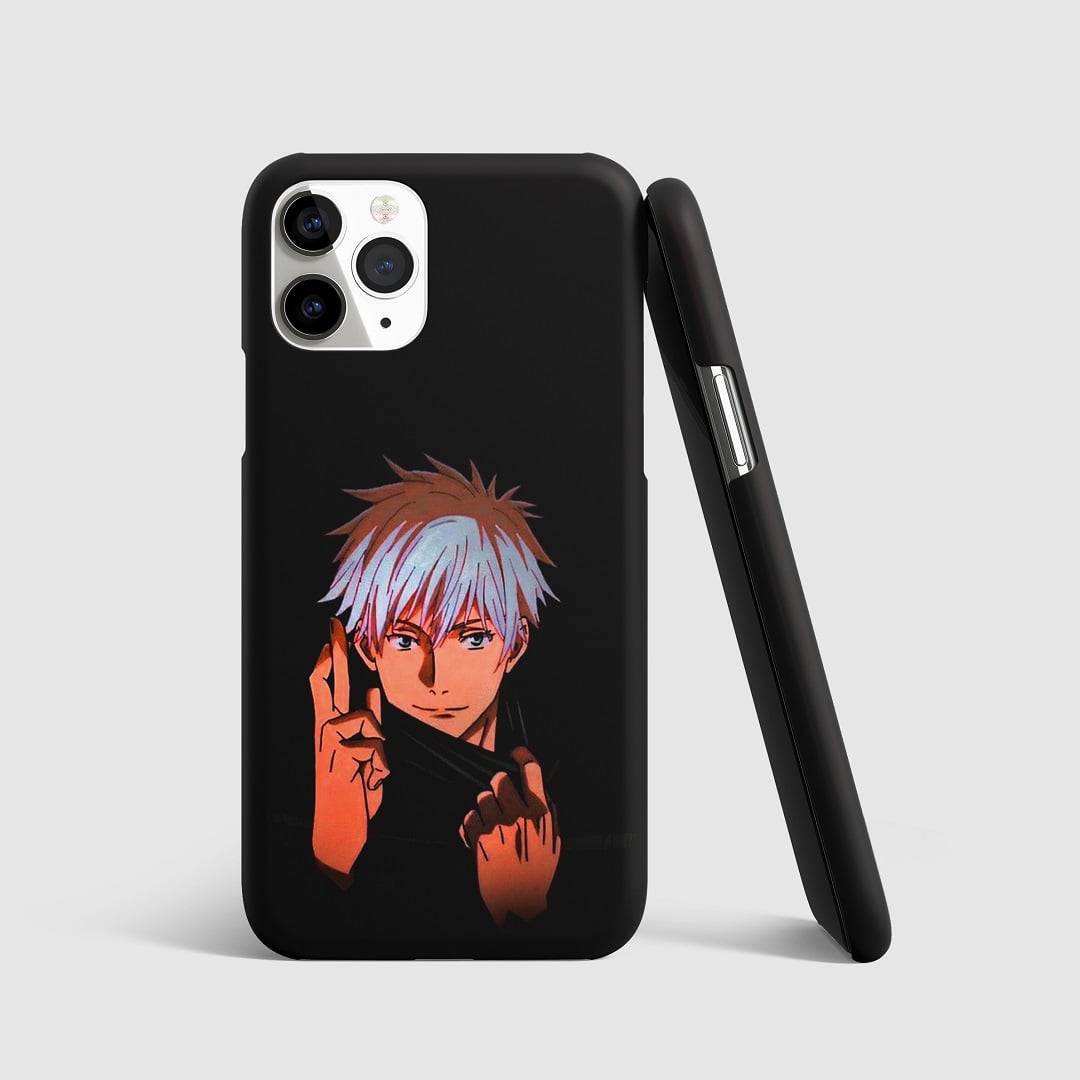 Satoru Gojo Minimalist Phone Cover