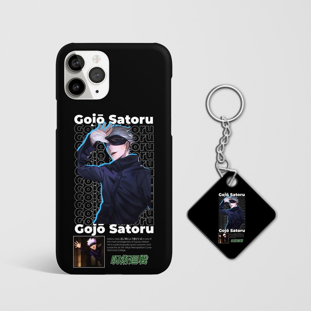 Satoru Gojo Name Pattern Phone Cover