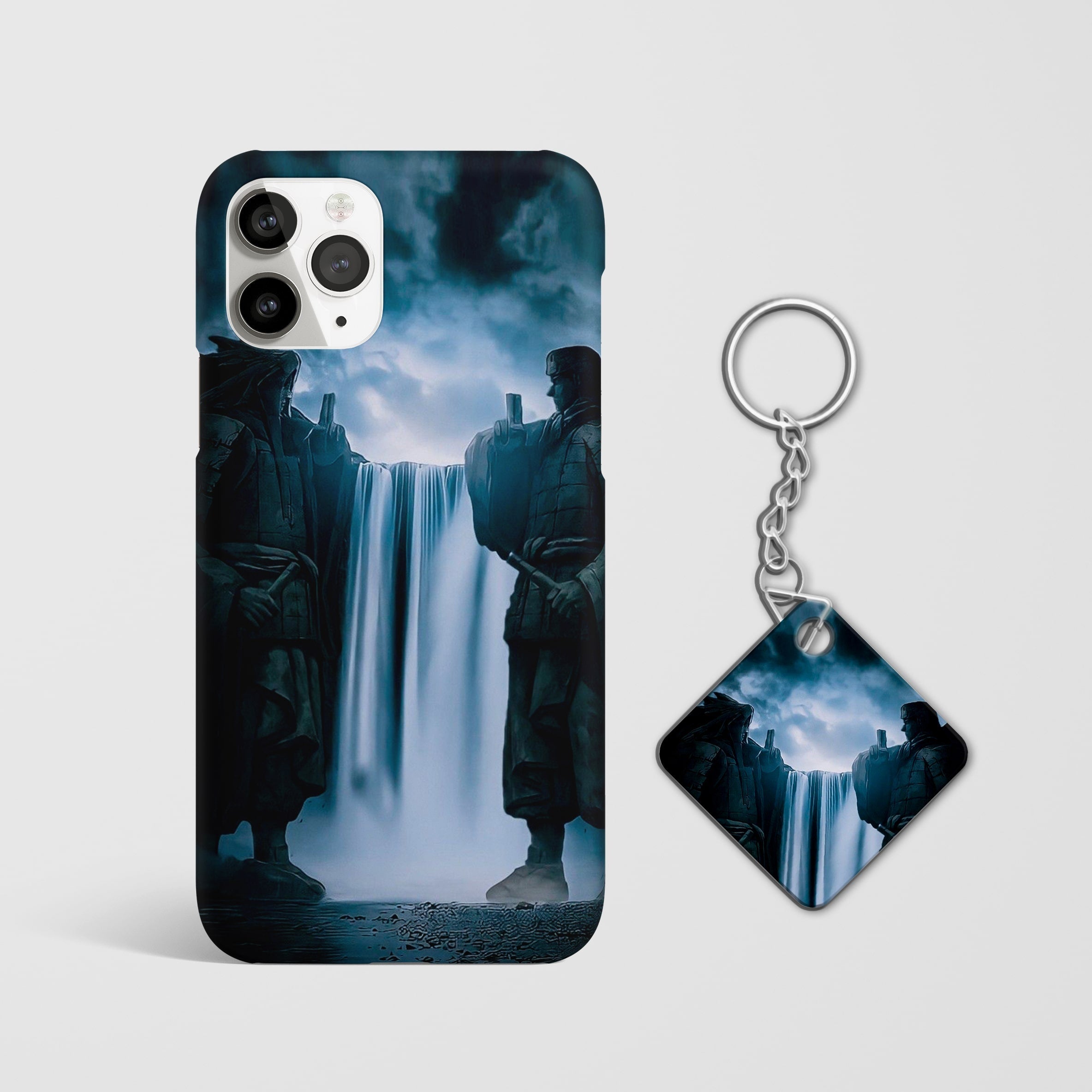 Senju and Uchiha Statue Phone Cover