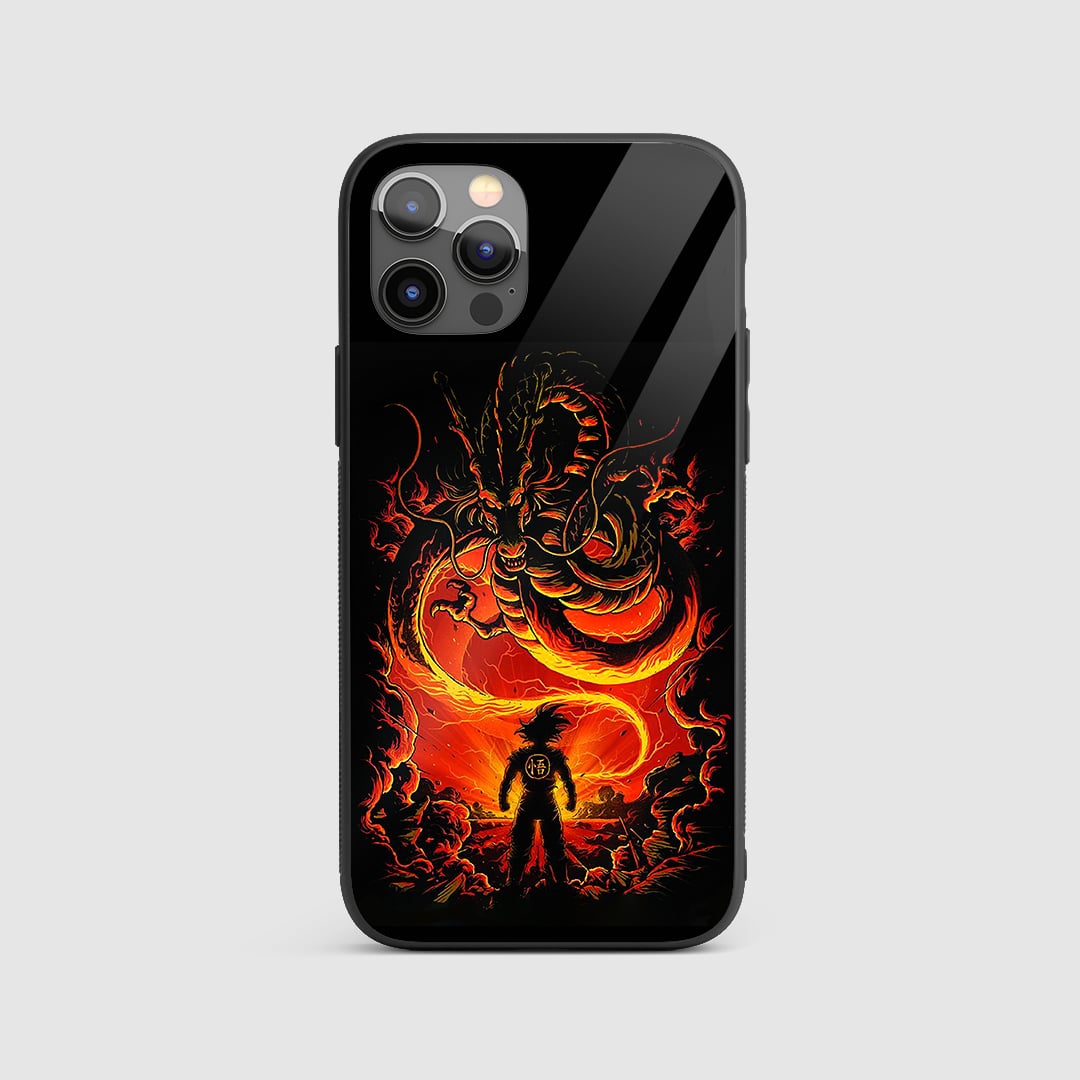 Shenron & Goku Silicone Armored Phone Case