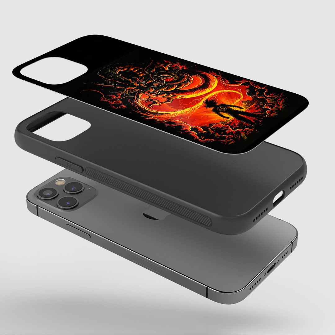 Shenron & Goku Silicone Armored Phone Case