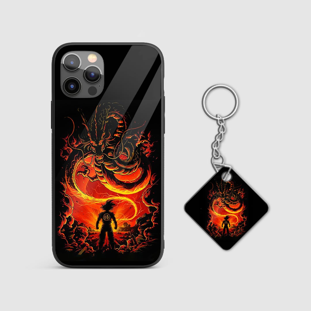 Shenron & Goku Silicone Armored Phone Case