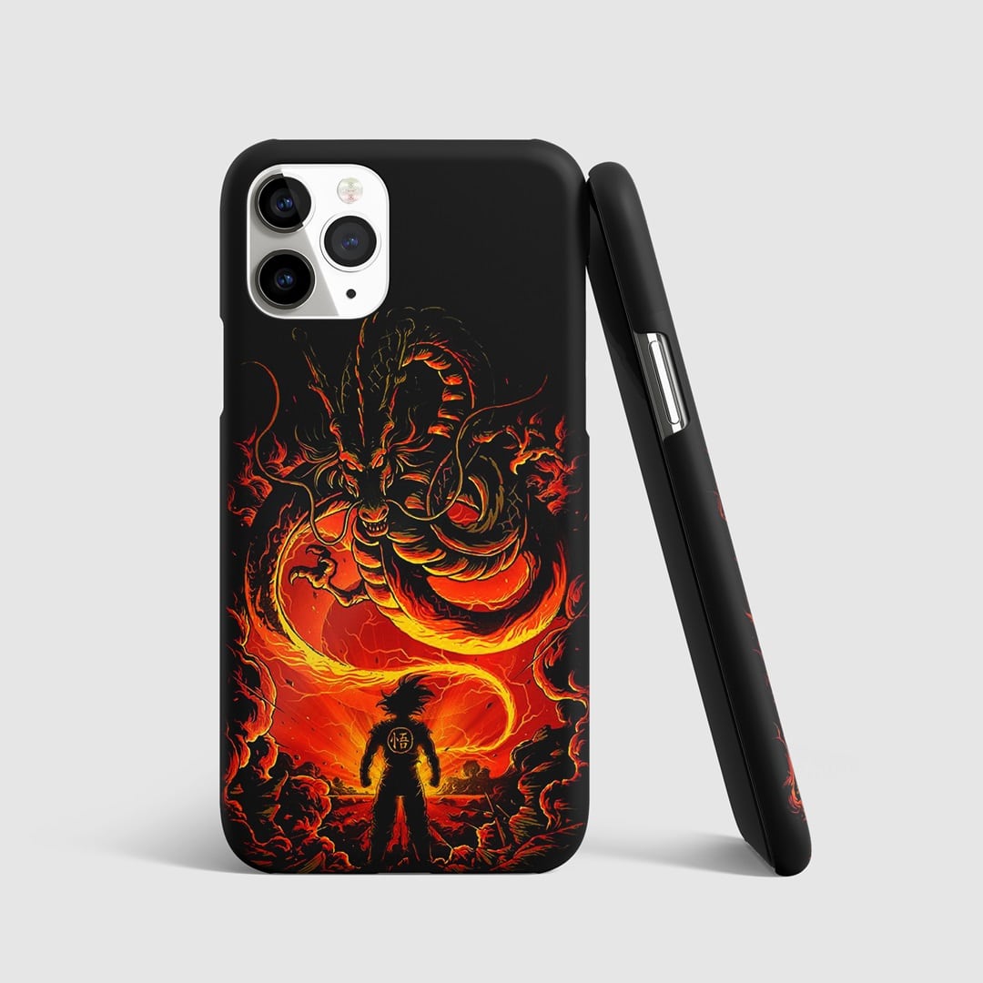 Shenron and Goku Phone Cover