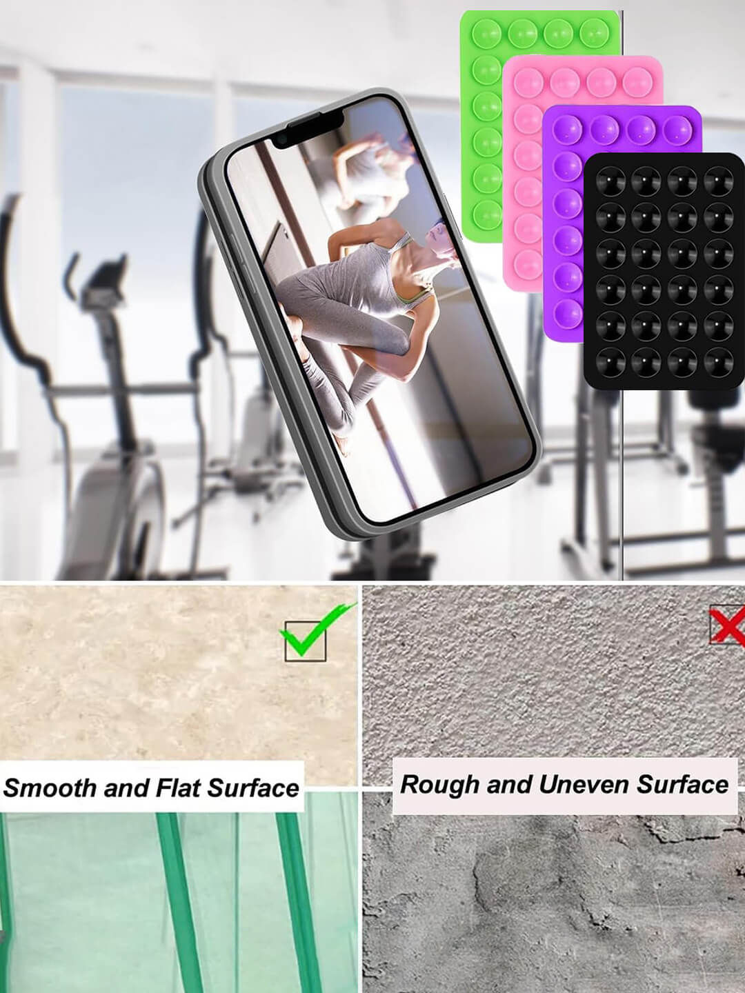 Silicone Sticky Grip Phone Holder