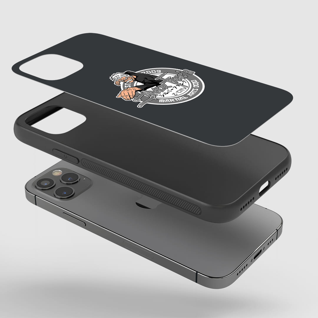 Silver Fang Silicone Armored Phone Case