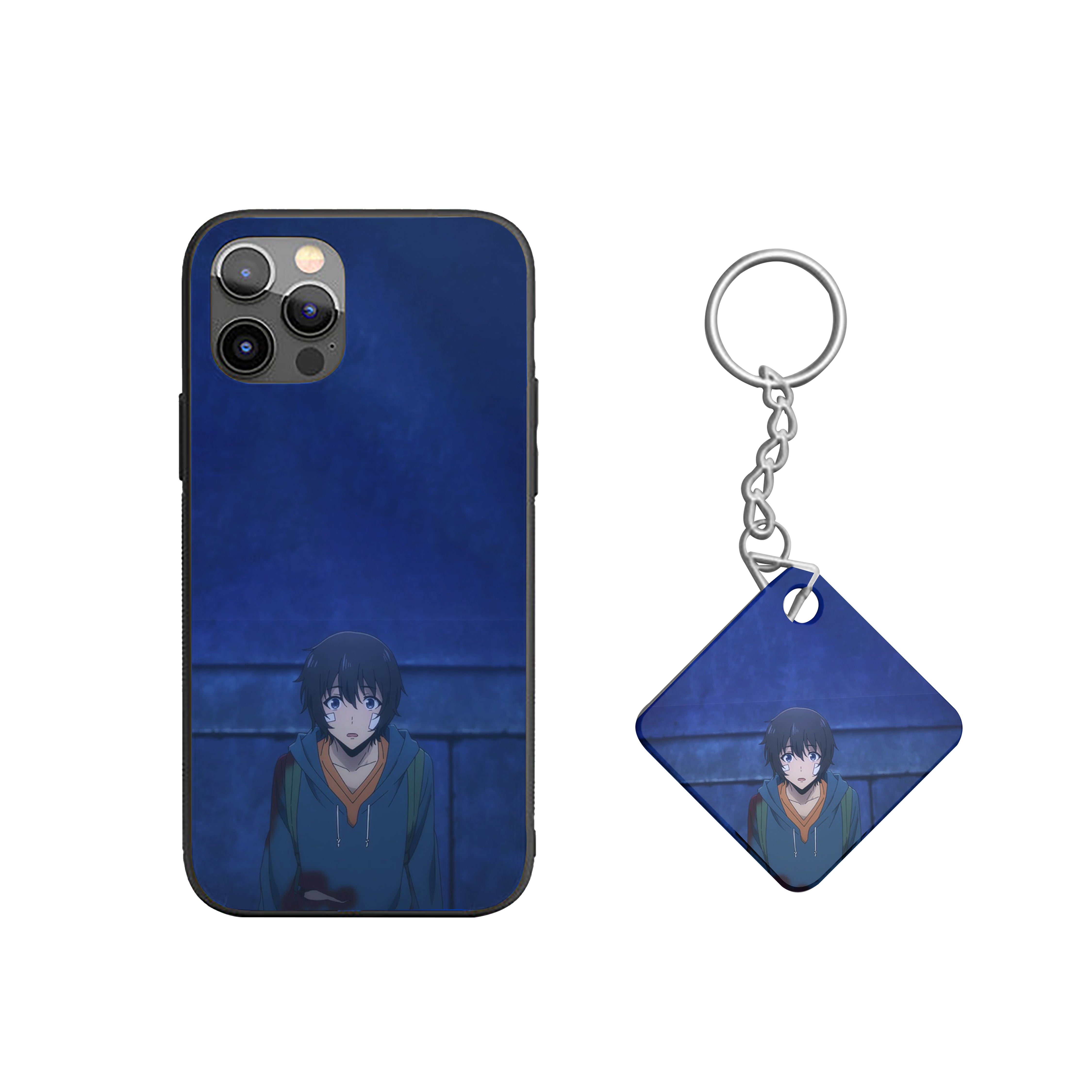 Solo Leveling with Sad Expression Silicone Armored Phone Case