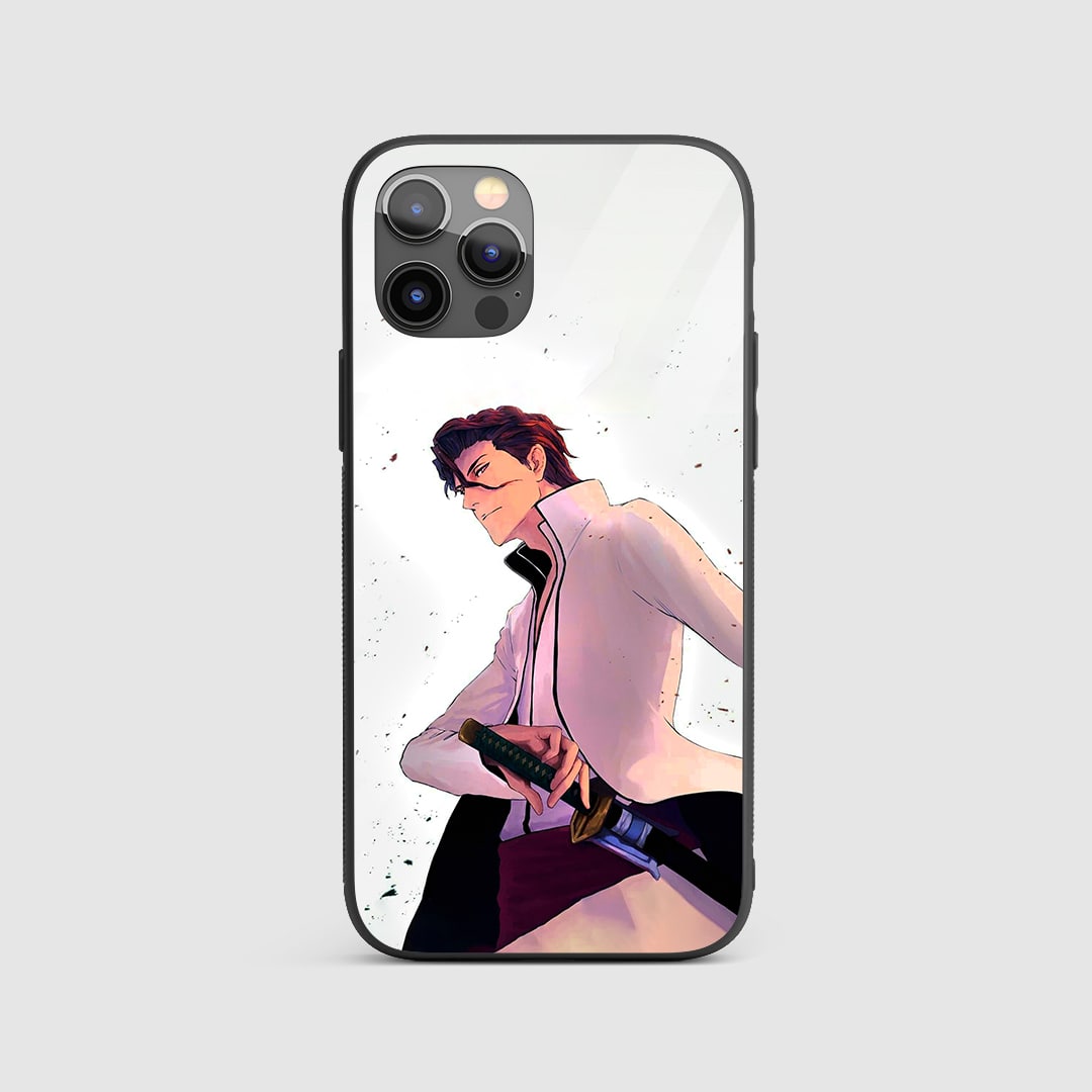 Sosuke Aizen Silicone Armored Phone Case