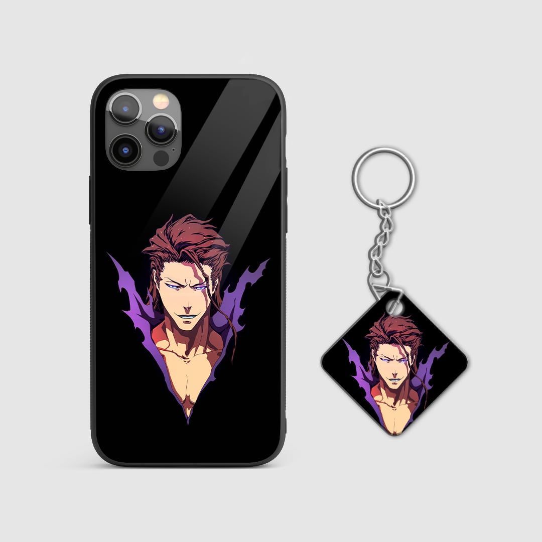 Sosuke Aizen Black Silicone Armored Phone Case