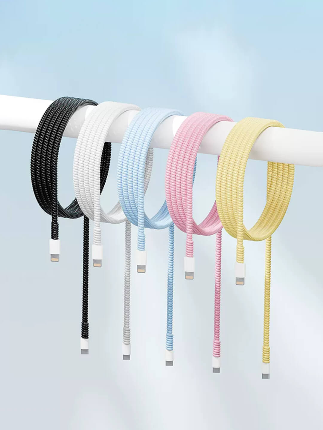 Spiral Cable Protector – Multicolor