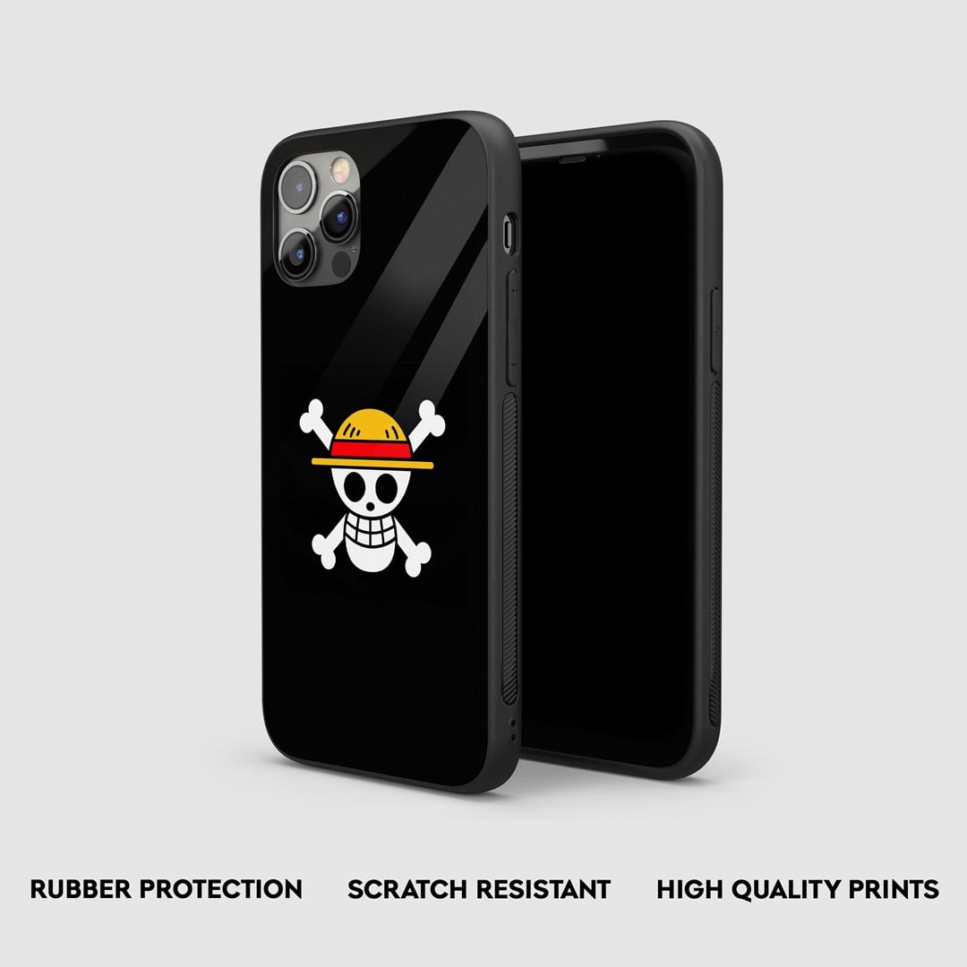 Straw Hat Symbol Silicone Armored Phone Case