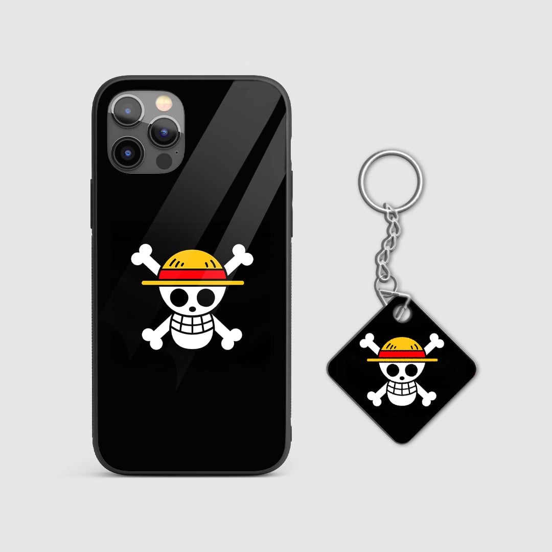 Straw Hat Symbol Silicone Armored Phone Case