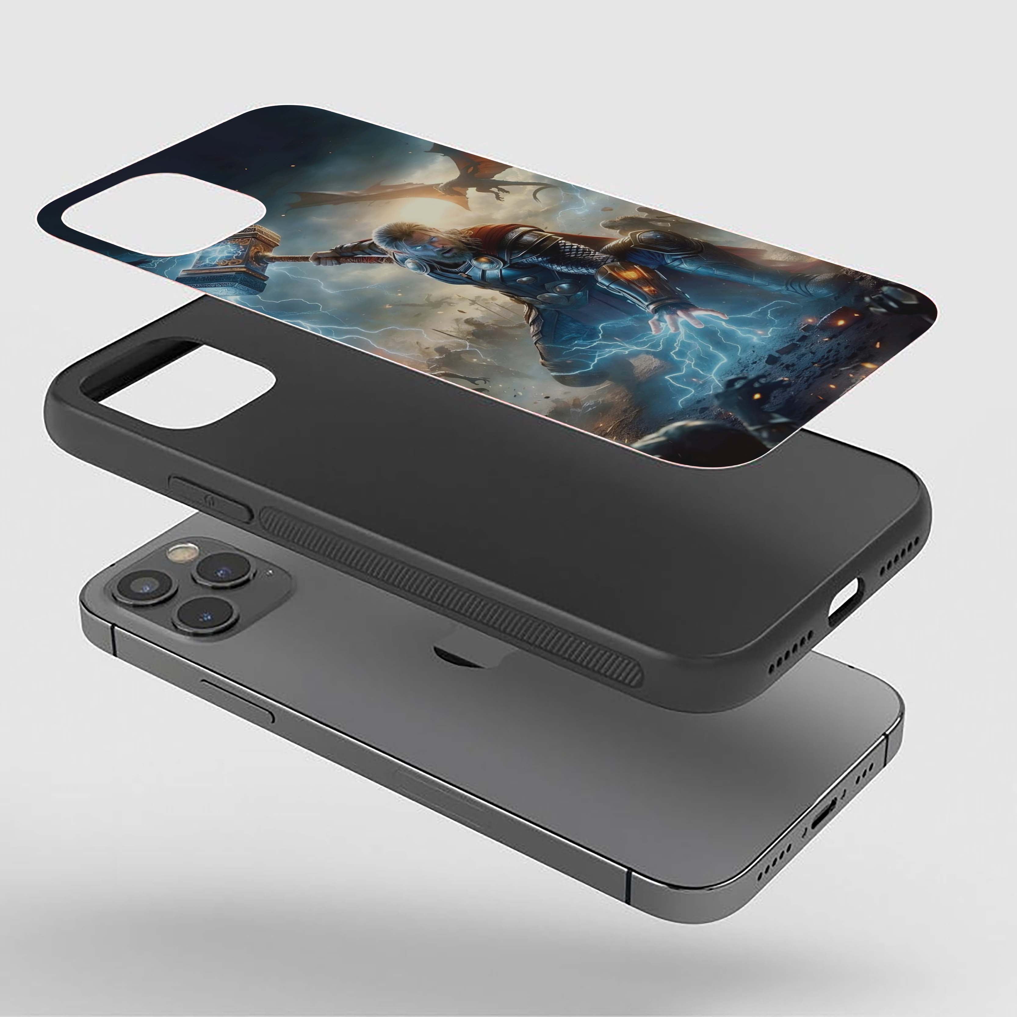 THOR Stormbringer's Wrath Silicone Armored Phone Case